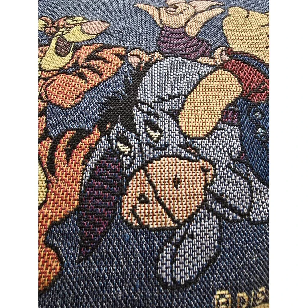 Disney Winnie the Pooh Tapestry Pillow Sunny Hunny Days Pooh Tigger Piglet Eeyor